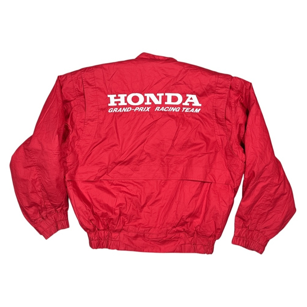 Vintage 90s Honda F1 Formula 1 Collection Racing Grand Prix Team Jacket Mens M